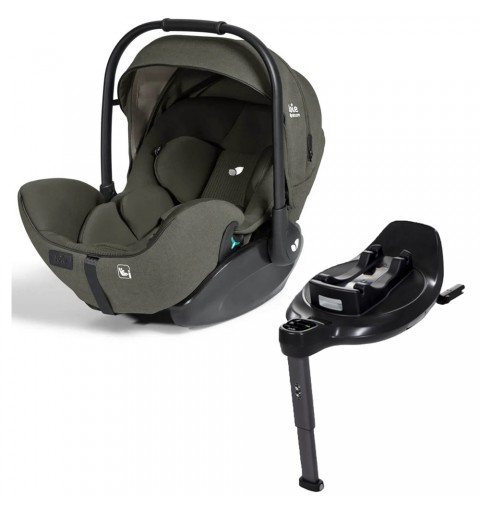 Joie i-Level™ Pro - fotelik samochodowy 0-13 kg zestaw z bazą obrotową | Evergreen